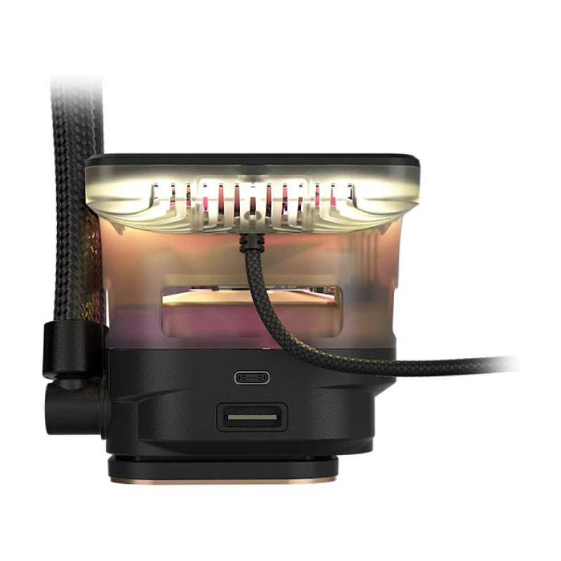 Corsair iCUE LINK TITAN II 360 RX LCD chłodzenie cieczą all-in-one, 360 mm, RGB, czarne, CW-9061045-WW