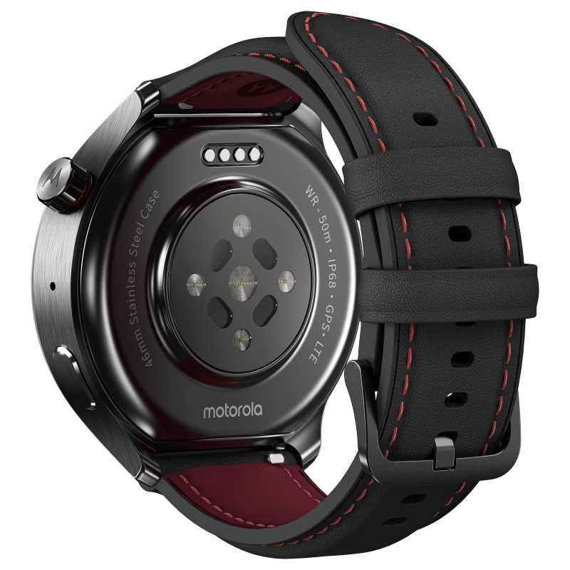 Motorola Moto Watch Ultra LTE smartwatch, 46 mm, czarny, PBCX0000SE