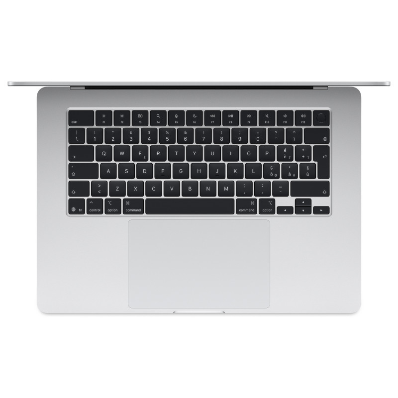 Apple MacBook Air 15 M5 notebook, 10-rdzeniowy CPU, 10-rdzeniowy GPU, 32 GB RAM, 1 TB SSD, srebrny, niemiecki układ klawiatury, zasilacz z dwoma portami USB-C 35 W
