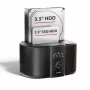 Axagon ADSA-SC stacja dokująca do dysków SATA 2,5/3,5 cala, USB-C 5 Gb/s, z funkcją klonowania