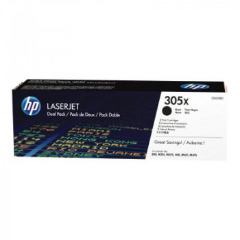 HP 305X CE410XD kaseta z tonerem, czarna (2 szt.)