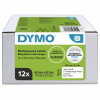 DYMO 2093095 etykiety uniwersalne do LabelWriter, 32 x 57 mm, 12 rolek, białe