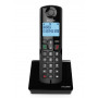 Alcatel S280 EWE bezprzewodowy telefon DECT z funkcją głośnomówiącą, czarny