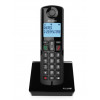 Alcatel S280 EWE bezprzewodowy telefon DECT z funkcją głośnomówiącą, czarny