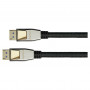Good Connections Python DP20-PY010 kabel DisplayPort 2.0, oplot nylonowy, czarny, 1 m
