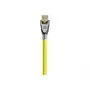 Good Connections PYTHON GC-M0075 kabel DisplayPort 1.2, 4K2K / UHD, pozłacane styki, OFC, oplot nylonowy, żółty, 1 m