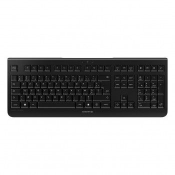 Cherry KW 3000 bezprzewodowa klawiatura biurkowa, 2,4 GHz, AZERTY (francuska), czarna