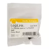 LogiLink CA1018 adapter audio Toslink, gniazdo Toslink na gniazdo Toslink, czarny
