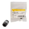 LogiLink CA1018 adapter audio Toslink, gniazdo Toslink na gniazdo Toslink, czarny