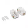 LogiLink NK4006 moduł keystone RJ45, Cat.5e UTP, zacisk 90°, biały