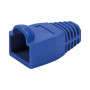 LogiLink MP0066 osłona wtyku RJ45 6,5 mm, niebieska (50 szt.)