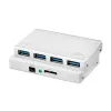 LogiLink UA0421 hub USB 3.0, 4 porty, z zasilaczem