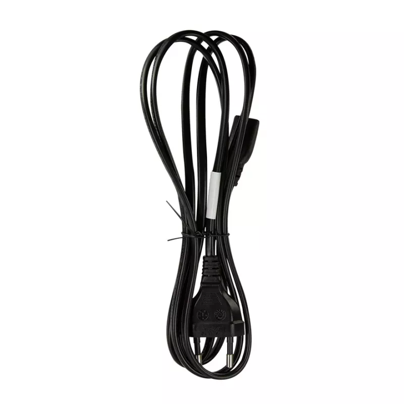 LogiLink CP192 kabel zasilający, CEE 7/16 do IEC C7, czarny, 1 m