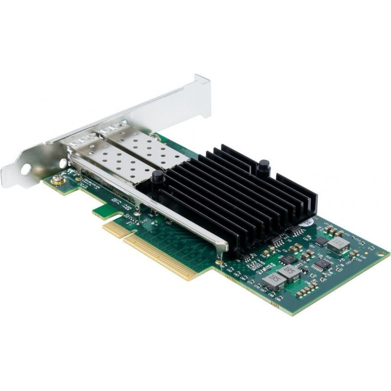 Inter-Tech ST-723 karta sieciowa, PCIe x8, podwójne SFP+, 10 Gbit/s