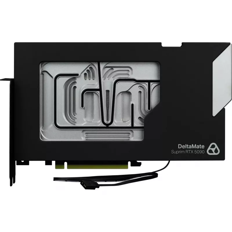 Thermal Grizzly DeltaMate blok wodny GPU do Suprim 5090, czarno-srebrny