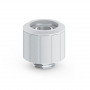 Bitspower Artemis BPM-ATCPF-CC3-SL złączka prosta, gwint zewnętrzny G1/4 na 16/10 mm, srebrna piaskowana