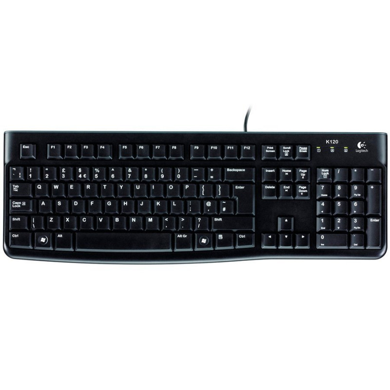 Logitech K120 920-002487 klawiatura USB, układ estoński