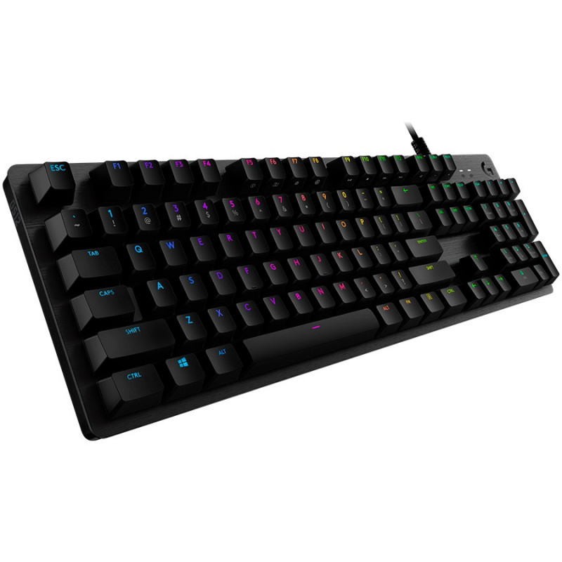 Logitech G512 920-009350 mechaniczna klawiatura gamingowa z podświetleniem, przełączniki GX