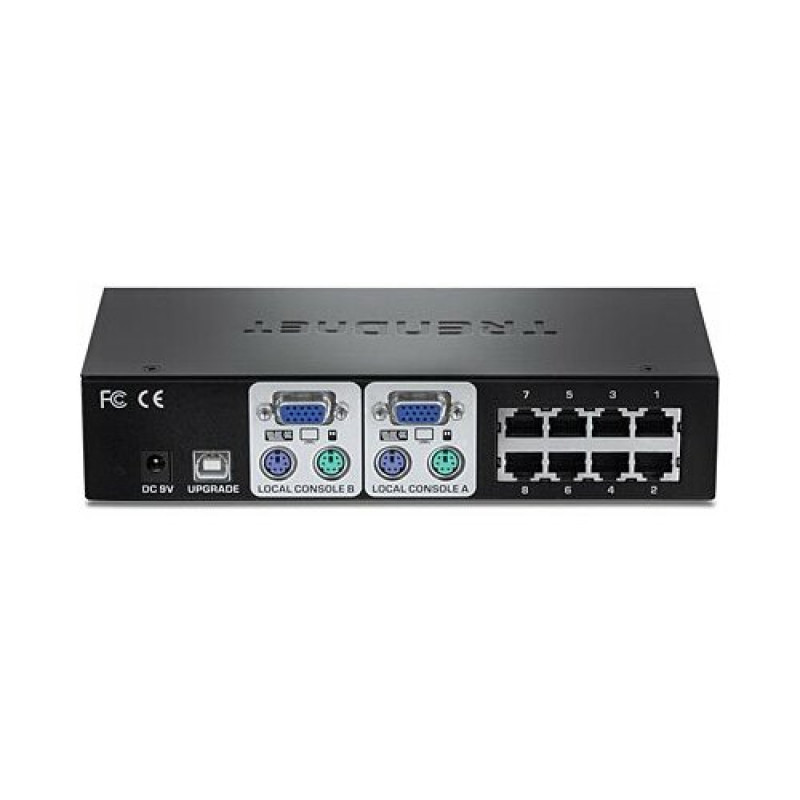 TRENDnet TK-CAT508 przełącznik KVM, 8 portów KVM
