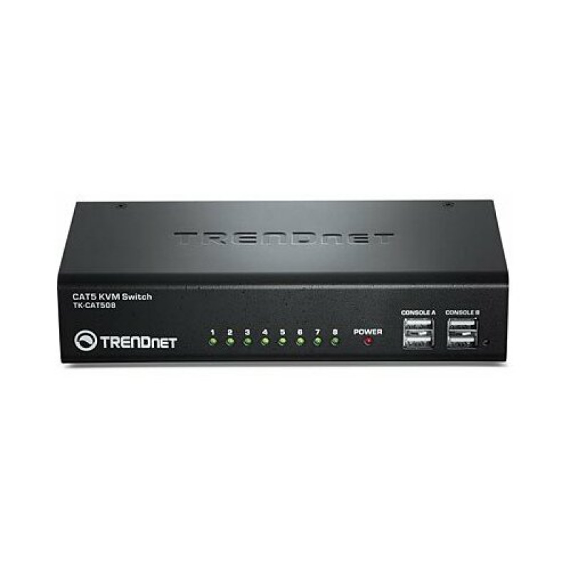 TRENDnet TK-CAT508 przełącznik KVM, 8 portów KVM