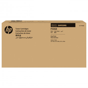 Toner HP SU374A (dawniej Samsung CLT-P406B/ELS), zestaw dwupak (2 szt.)