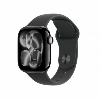 Apple Watch Series 11 smartwatch 5G, koperta aluminiowa 42 mm, S/M, czarny, MF834QL/A