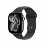 Apple Watch Series 11 smartwatch 5G, koperta aluminiowa 42 mm, S/M, czarny, MF834QL/A