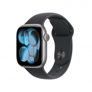 Apple Watch Series 11 smartwatch 5G, koperta aluminiowa 42 mm, S/M, szary, MF8A4QL/A
