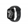 Apple Watch Series 11 smartwatch 5G, koperta aluminiowa 46 mm, S/M, czarny, MFC24QL/A