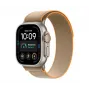Apple Watch Ultra 4 smartwatch, GPS + Cellular, 49 mm, naturalny, Trail Loop piaskowy, M/L