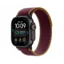 Apple Watch Ultra 4 smartwatch, GPS + Cellular, 49 mm, czarny, Trail Loop burgund, M/L