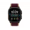 Apple Watch Ultra 4 smartwatch, GPS + Cellular, 49 mm, czarny, Trail Loop burgund, M/L