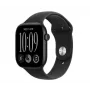 Apple Watch Series 12 GPS smartwatch, 42 mm, aluminiowa koperta w kolorze czarnym, czarny pasek sportowy M/L