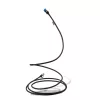 LogiLink CP5023S kabel krosowy Cat.6A SLIM S/FTP LSZH, 0,5 m, czarny, SlimLine