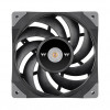 Thermaltake Pacific TOUGH C240 CL-W305-CU12BL-A zestaw chłodzenia cieczą, przezroczysty płyn chłodzący, 12 cm, czarny