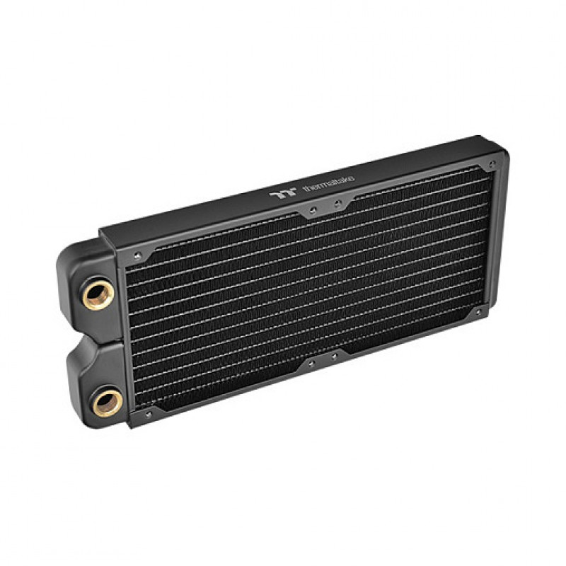 Thermaltake Pacific TOUGH C240 CL-W305-CU12BL-A zestaw chłodzenia cieczą, przezroczysty płyn chłodzący, 12 cm, czarny