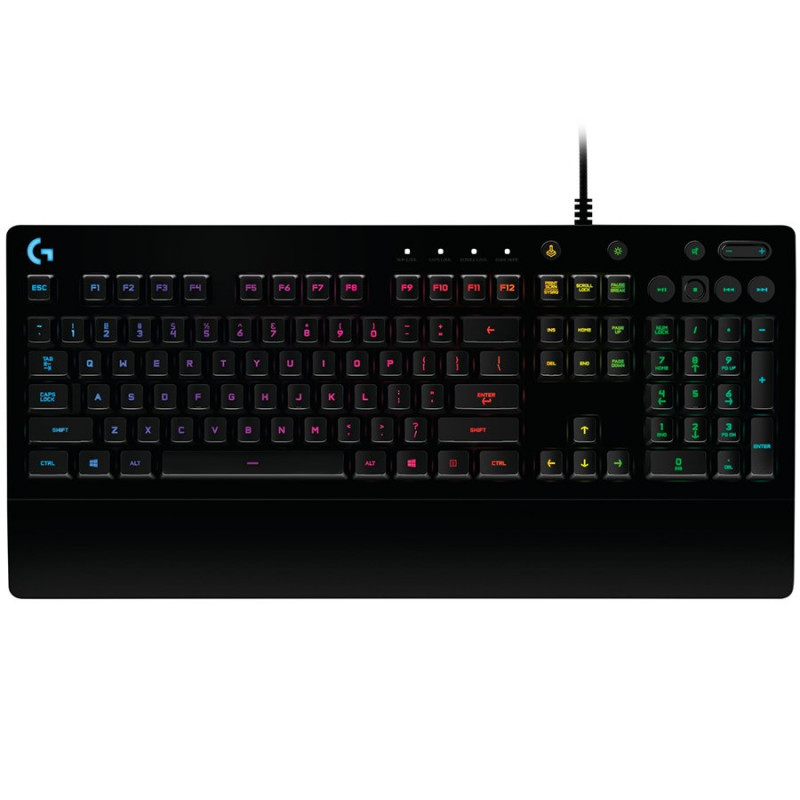 Klawiatura gamingowa Logitech G213 Prodigy, układ SLO/HRV