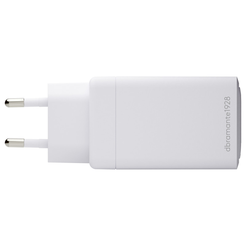 dbramante1928 CI70CCWH4436 zasilacz, 70 W, 2x USB-C + 1x USB-A, wtyczka EU, biały