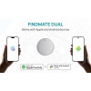 XD Design FindMate Dual RCS lokalizator P301.6203, Apple Find My i Android Find Hub, IPX5