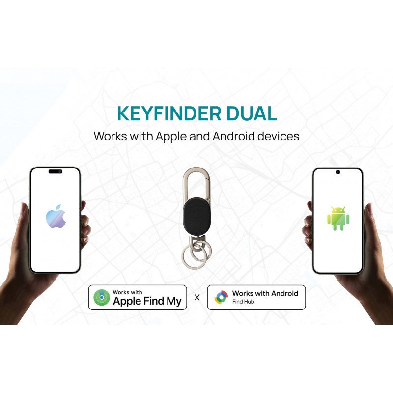 XD Design Connects Keyfinder Dual lokalizator kluczy, Apple i Android Find, P301.1601