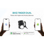 XD Design Connects Bike Finder Dual dzwonek rowerowy z lokalizatorem, Apple i Android Find, IPX6, P301.1401