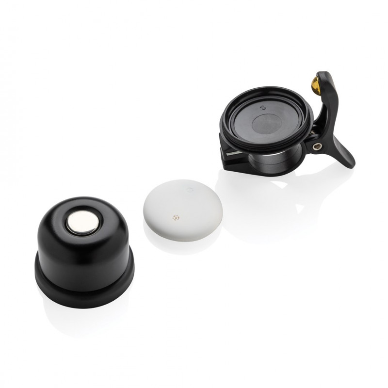 XD Design Connects Bike Finder Dual dzwonek rowerowy z lokalizatorem, Apple i Android Find, IPX6, P301.1401