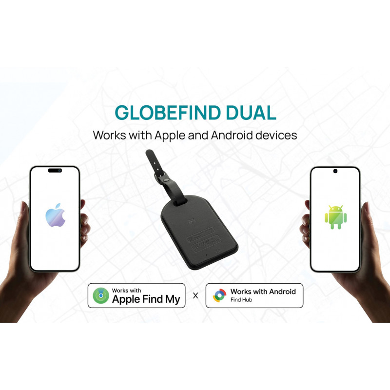 XD Design Connects Globefind Dual RCS lokalizator bagażu, Apple i Android Find, P301.5701