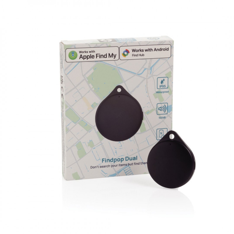 XD Design Connects Findpop Dual lokalizator, Apple i Android Find, IPX5, P301.1701