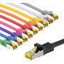 Goobay 69941 kabel krosowy Cat.7 S/FTP PiMF, 3 m, zestaw w 10 kolorach