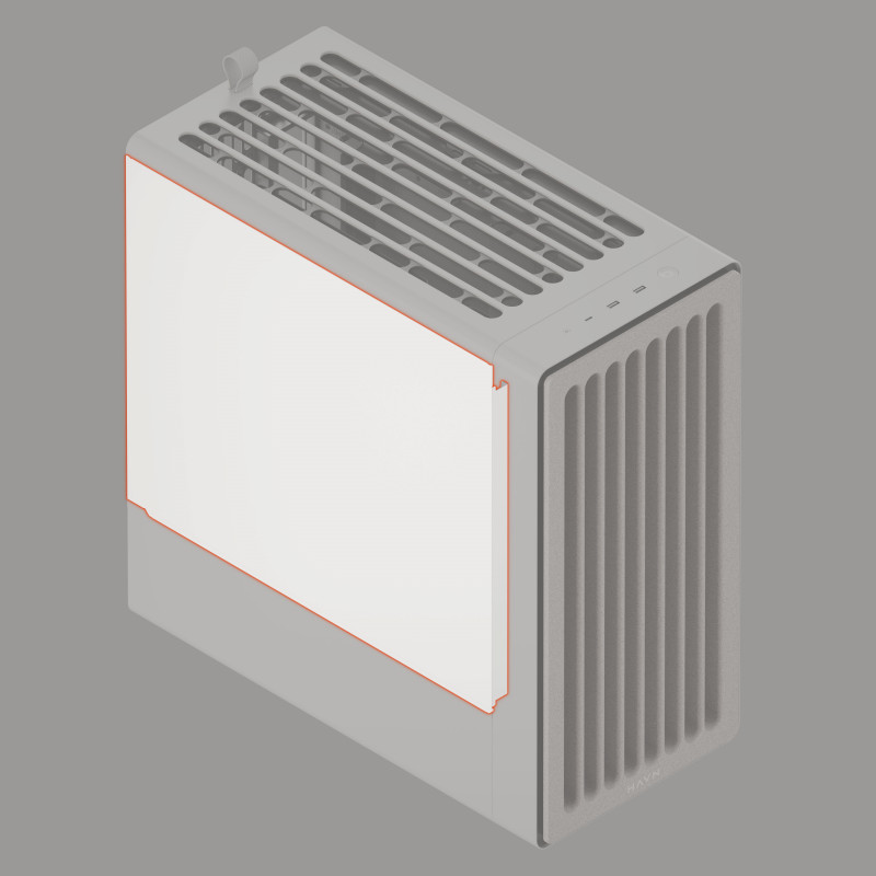 HAVN BF 360 pełny panel boczny, biały