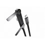 Vakoss TC-U570 kabel USB-C na USB-C z funkcją podstawki, 100 W, 1 m, czarny