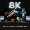 Unitek C11085GY01-50M kabel optyczny HDMI, 50 m, 8K @ 60 Hz