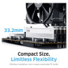 Klevv FIT V KD5AGU880-60A300F zestaw pamięci DDR5, 32 GB (2 x 16 GB), DDR5-6000, CL30