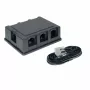 S/CONN maximum connectivity rozdzielacz ISDN, 6-krotny, zestaw z kablem przyłączeniowym 3,0 m, 71400-6SET